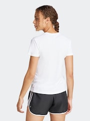 adidas White Adizero T-Shirt - Image 3 of 7
