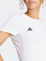 adidas White Adizero T-Shirt - Image 5 of 7