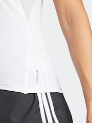 adidas White Adizero T-Shirt - Image 6 of 7