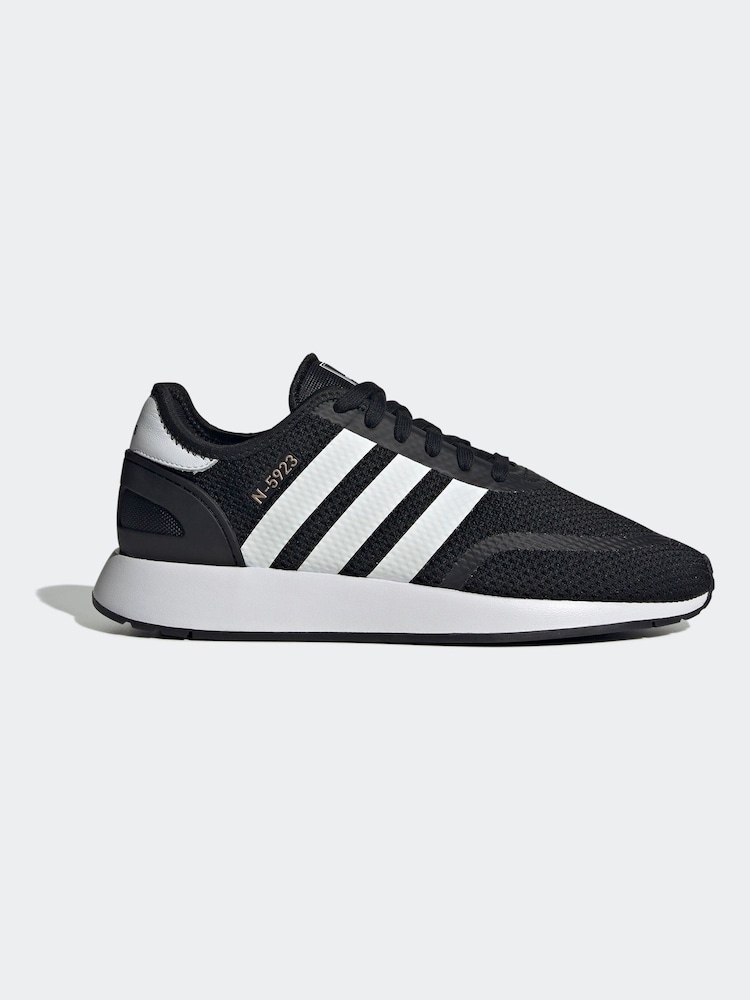 adidas Black N-5923 Trainers - Image 1 of 8