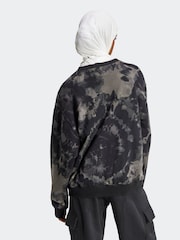 adidas Black Tie Dye Sweatshirt - Image 2 of 7