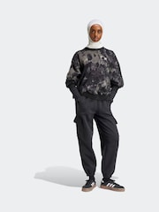 adidas Black Tie Dye Sweatshirt - Image 6 of 7