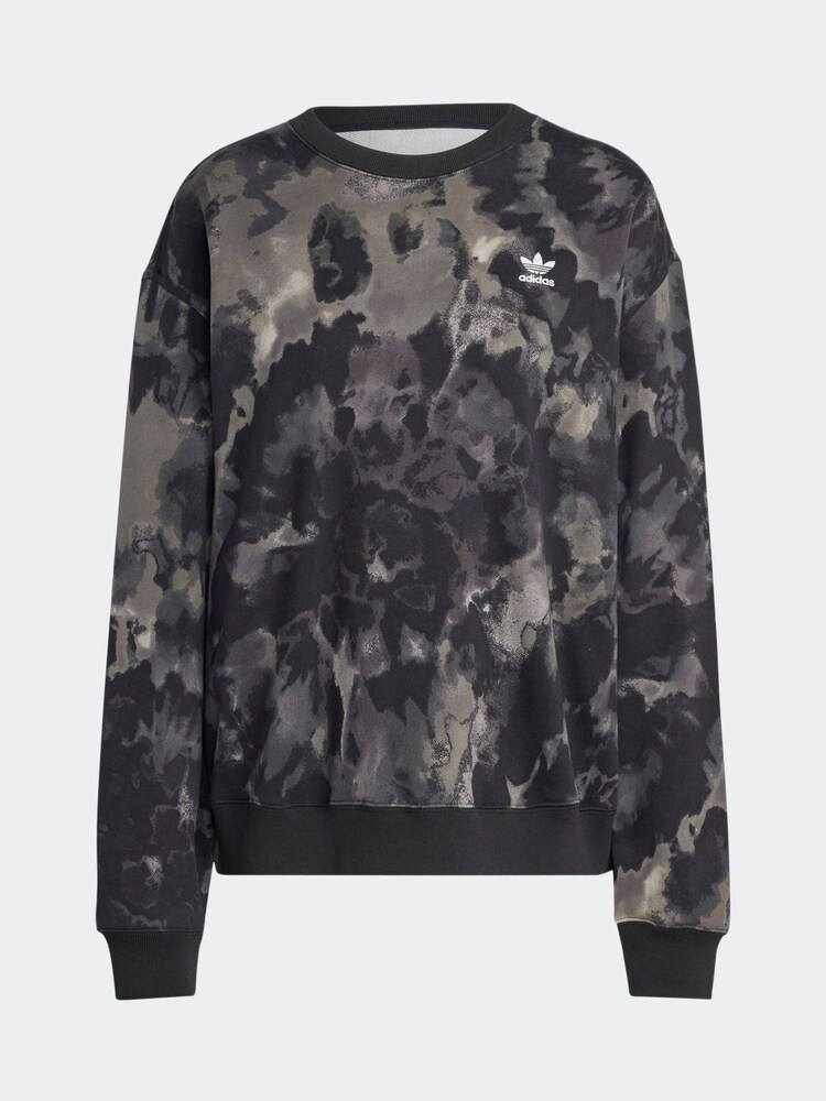 adidas Black Tie Dye Sweatshirt - Image 7 of 7