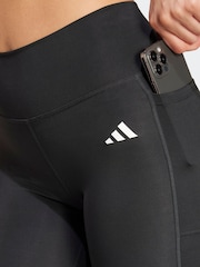 adidas Black Optime Essentials Leggings - Image 5 of 7