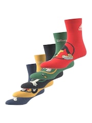 adidas Blue Mickey Mouse Socks 5 Pack - Image 5 of 9