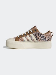 adidas Leopard Bravada 2.0 Platform Trainers - Image 9 of 9