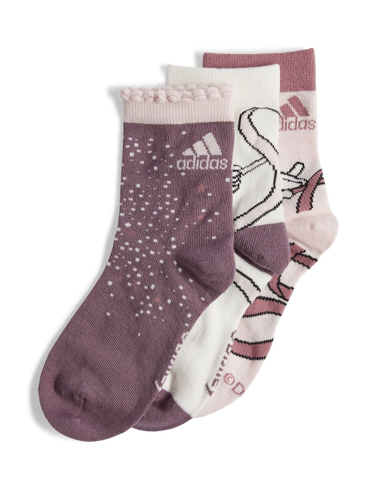adidas Disney Minnie Mouse Socken 3er-Pack - Bild 2 von 4 adidas Disney Minnie Mouse Socken 3er-Pack - Bild 2 von 4