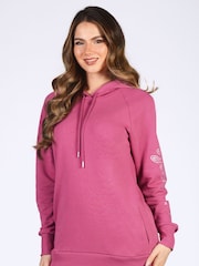 Donkerroze - Pineapple lange hoodie voor dames - Image 1 of 1