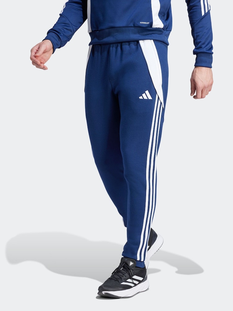 adidas Blue Tiro 24 Sweat Joggers - Image 1 of 6