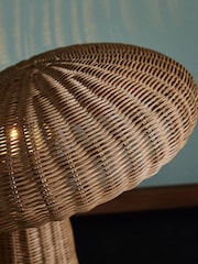 MADE.COM Natural Leilani Rattan Table Lamp - Image 3 of 5