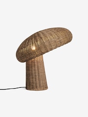 MADE.COM Natural Leilani Rattan Table Lamp - Image 5 of 5