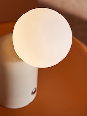 MADE.COM Cream Vetro Rechargable Wireless Table Lamp - Image 3 of 4