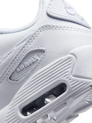 Weiß - Nike Air Max 90 Turnschuhe für Jugendliche - Bild 10 von 10