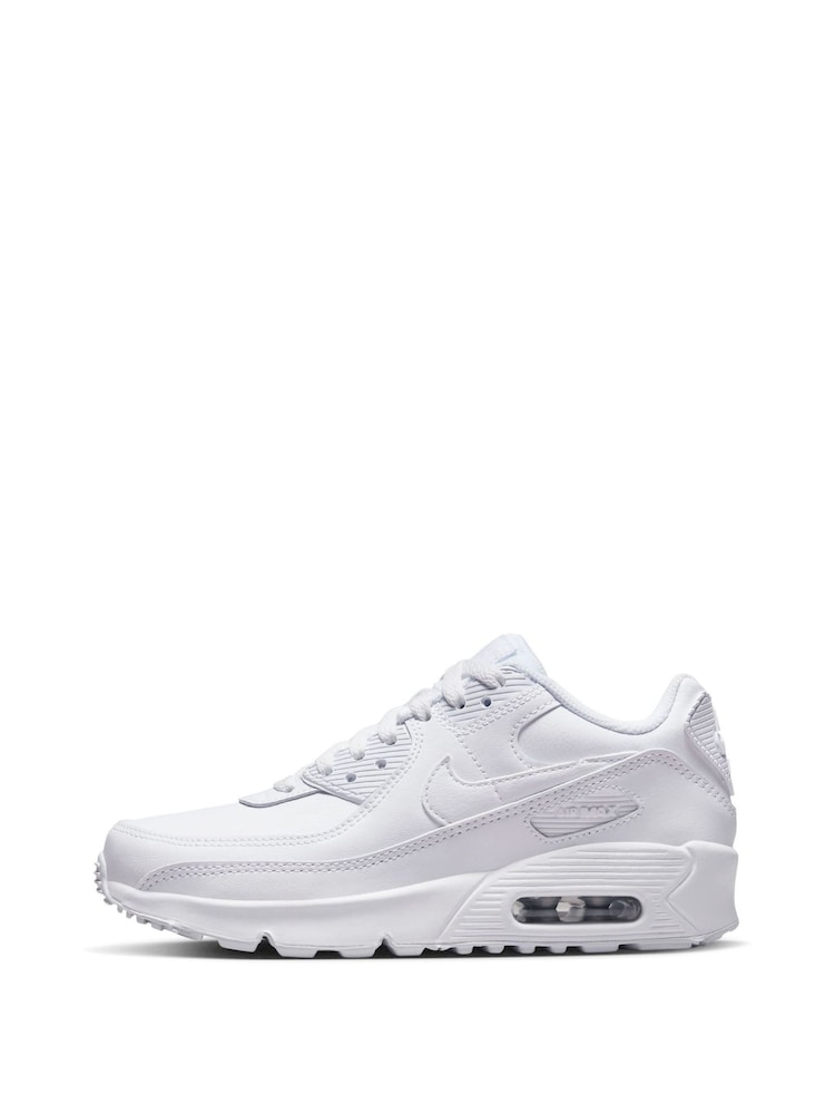 Weiß - Nike Air Max 90 Turnschuhe für Jugendliche - Bild 2 von 10