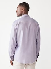 Damson Pink Trimmed Single Cuff Formal Shirt - Image 2 of 6