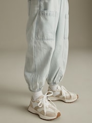White Neutral Lace-Up Chunky Trainers - Image 1 of 10