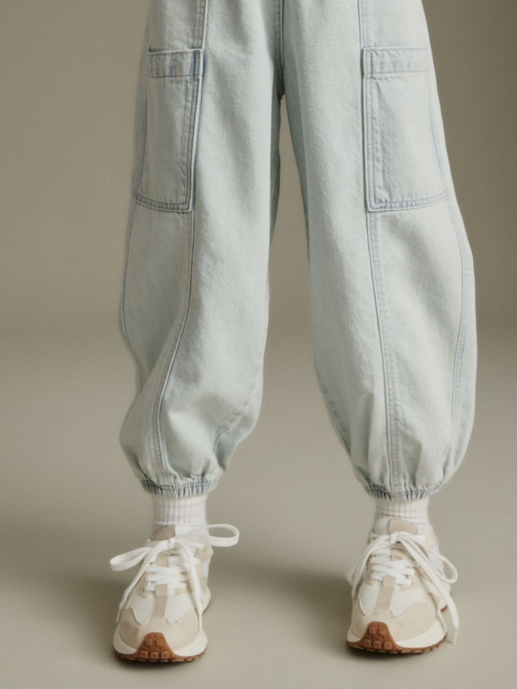 White Neutral Lace-Up Chunky Trainers - Image 4 of 10