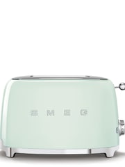 Smeg Green 2 Slice Toaster - Image 1 of 4