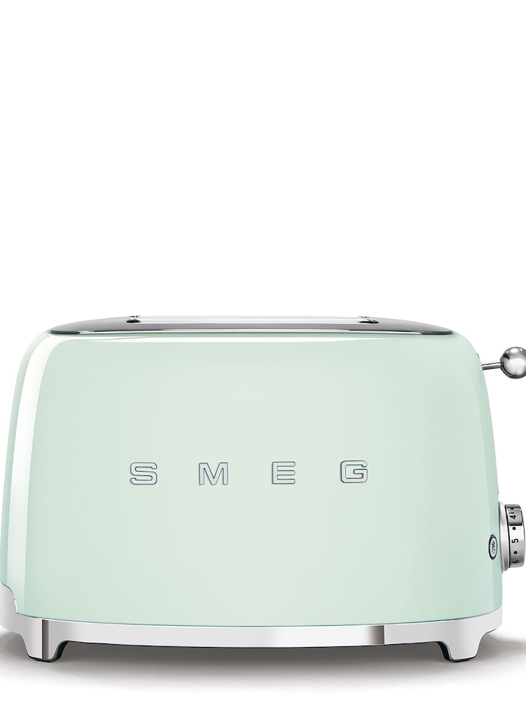 Smeg Green 2 Slice Toaster - Image 1 of 4