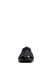 Clarks Black Scala Lace Youth Shoes - Image 3 of 7