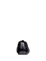 Clarks Black Scala Lace Youth Shoes - Image 5 of 7