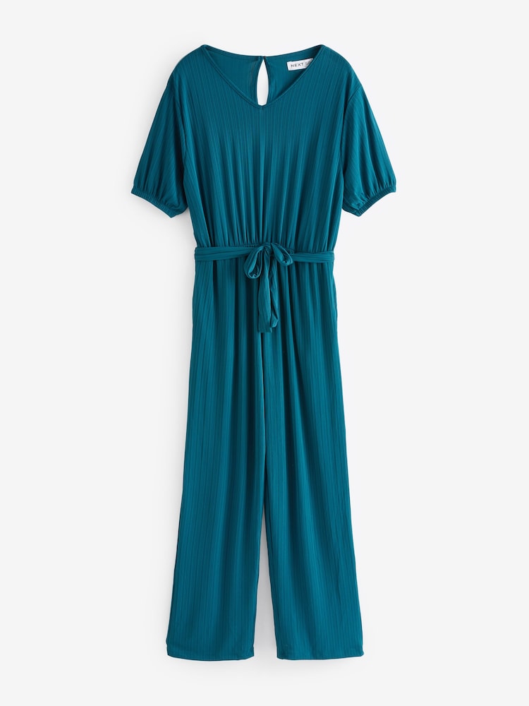 Navy Blue Twist Jumpsuit - Image 1 of 1