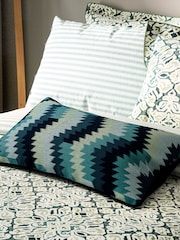 Bedeck of Belfast Teal Hallie Cushion - Image 1 of 6