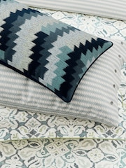 Bedeck of Belfast Teal Hallie Cushion - Image 3 of 6