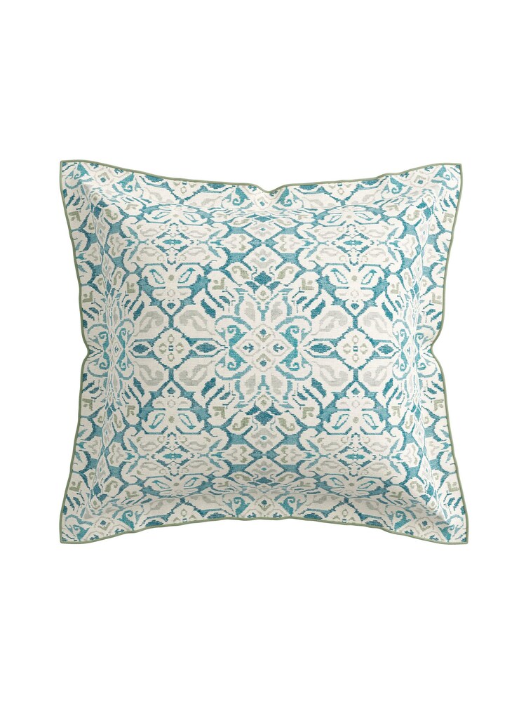 Bedeck of Belfast Celadon Hallie Pillowcase 100% Cotton Pair - Image 3 of 3 Bedeck of Belfast Celadon Hallie Pillowcase 100% Cotton Pair - Image 3 of 3