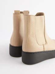 Nude/Pink - Robuste Chelsea-Stiefeletten - Bild 5 von 6