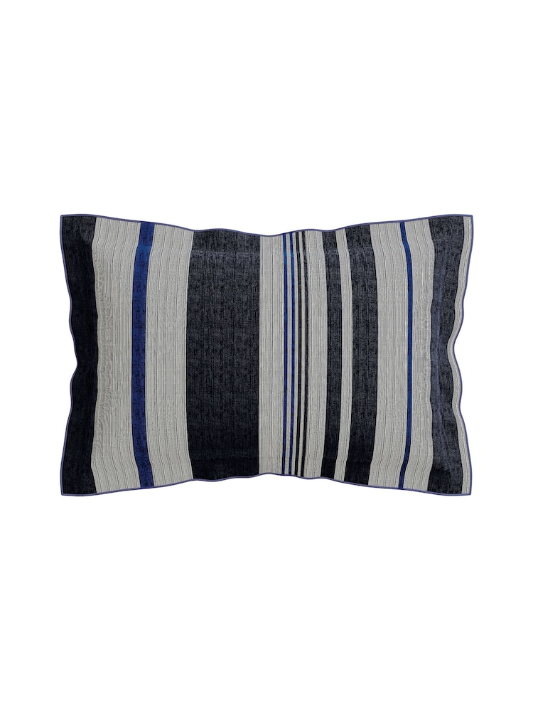 Bedeck of Belfast Midnight Imara 100% Cotton Duvet Cover and Pillowcase Set - Image 3 of 4