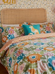Scion Multi Kukia Duvet 100% Cotton Cover and Pillowcase Set - Image 2 of 4