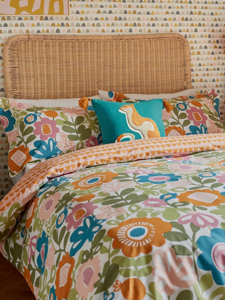 Scion Multi Kukia Duvet 100% Cotton Cover and Pillowcase Set - Image 2 of 4