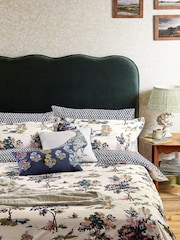 Joules Multi Woodland Scene 100% Cotton Duvet Cover and Pillowcase Set - Image 2 of 5