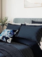 Bedeck of Belfast Midnight Imara 100% Cotton Cushion - Image 3 of 6
