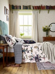 Joules Oat Nostalgic Collector Hare 100% Cotton Throw - Image 5 of 5