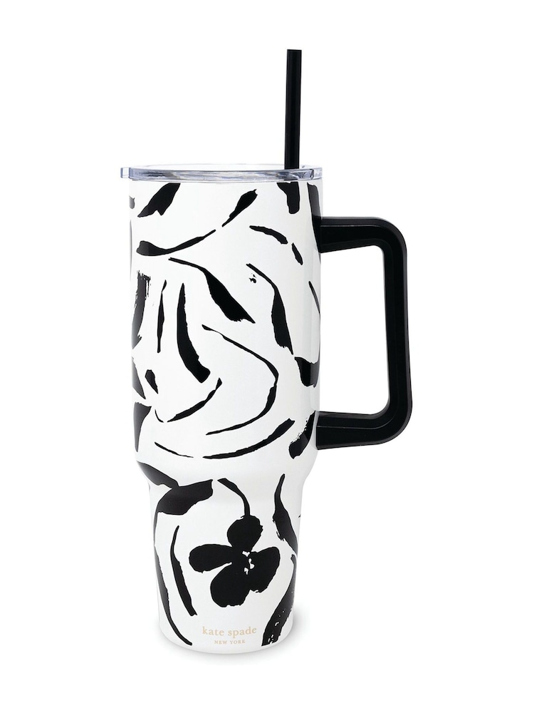 Kate Spade MULTI Kate Spade MULTI Stainless Steel 40 oz. Tumbler, Painters Garden - Image 4 of 4 Kate Spade MULTI Kate Spade MULTI Stainless Steel 40 oz. Tumbler, Painters Garden - Image 4 of 4