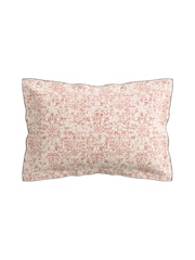 Bedeck of Belfast Coral 100% Cotton Celina Duvet Cover and Pillowcase Set - Image 3 of 4