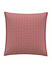 V&A Red Rosalie 100% Cotton Cushion - Image 2 of 6