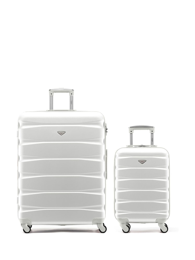 Set Of 2 Large Check-In & Small Carry-On Hardcase Travel Suitcase - Image 1 of 7