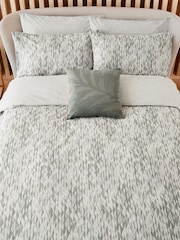 Nalu Nicole Scherzinger Mist Green Dune 100% Cotton Duvet Cover and Pillowcase Set - Image 3 of 5