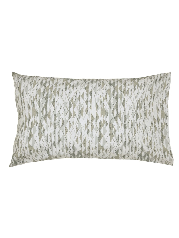 Nalu Nicole Scherzinger Mist Green Dune 100% Cotton Duvet Cover and Pillowcase Set - Image 5 of 5
