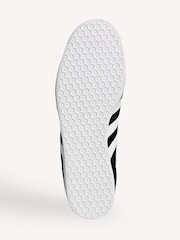 adidas Originals White/Black Gazelle Trainers - Image 8 of 8
