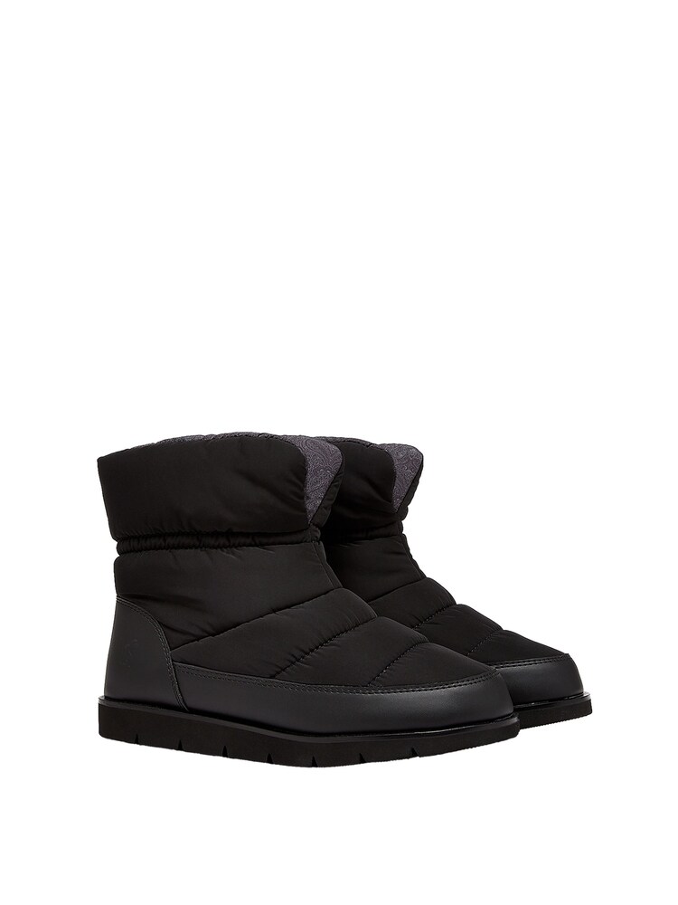Joules Sophie Black Padded Boots - Image 2 of 6 Joules Sophie Black Padded Boots - Image 2 of 6