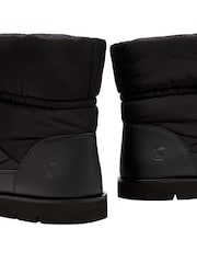 Joules Sophie Black Padded Boots - Image 5 of 6