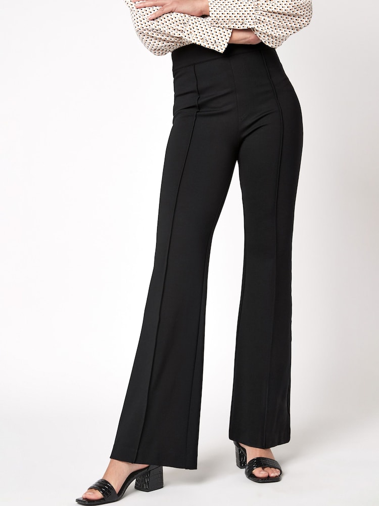 slim fit dress slacks Tall High Waist Flare Dress Pants – Alloy Apparel main image 0