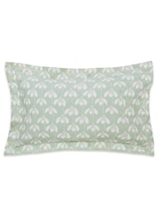 Scion Sage Snowdrop 100% Cotton Duvet Cover and Pillowcase Set - Image 3 of 4