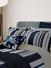 Bedeck of Belfast Midnight Imara 100% Cotton Throw - Image 2 of 4