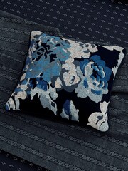 Bedeck of Belfast Midnight Imara 100% Cotton Throw - Image 3 of 4