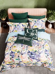 Ted Baker Multi Magnolia Art 100% Cotton Duvet Cover and Pillowcase Set - Image 2 of 5